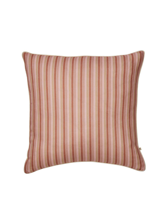 Garden Stripe Pink 50cm Cushion
