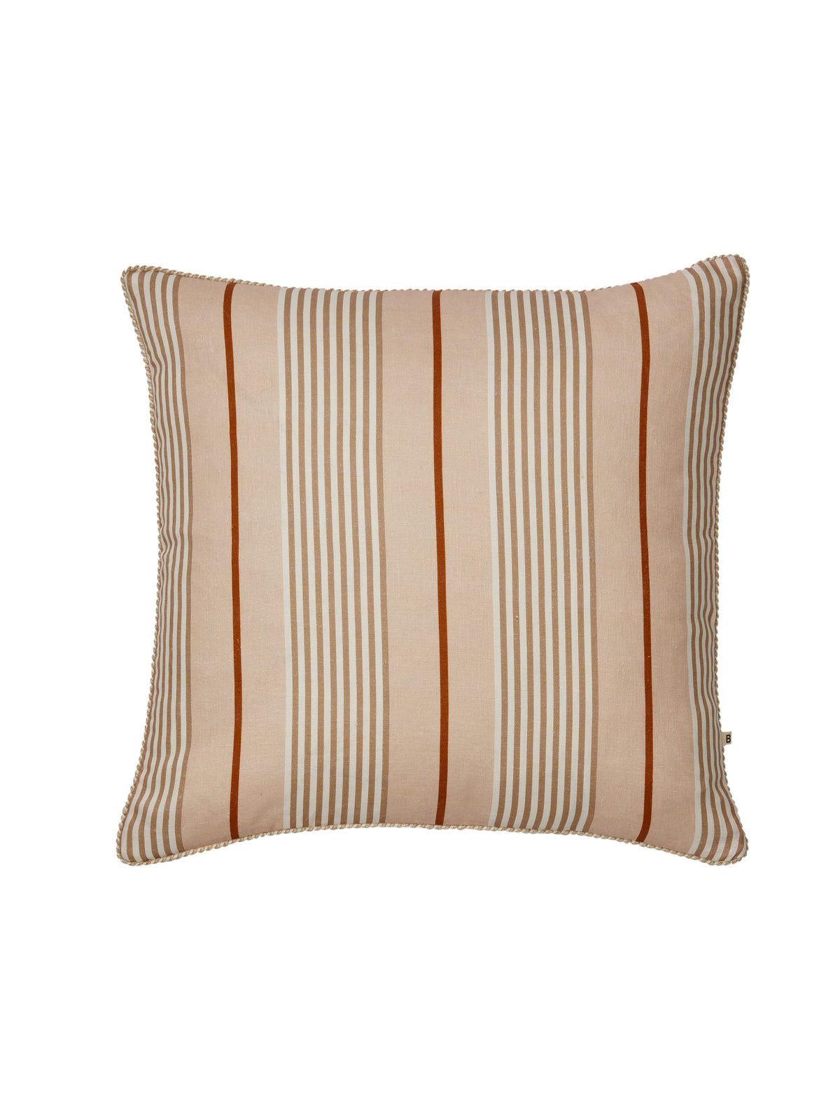 Club Stripe Pearl 60cm Cushion