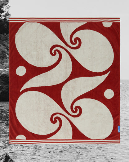Florence Towel ~ Burnt Orange