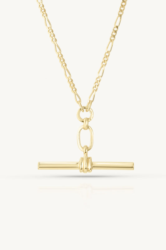 Gold Fob Necklace