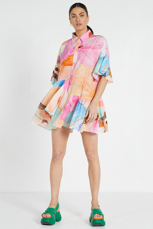 Genoa Mini Dress - Little Lola