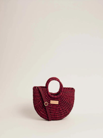 The Fiesta Crossbody - Burgundy
