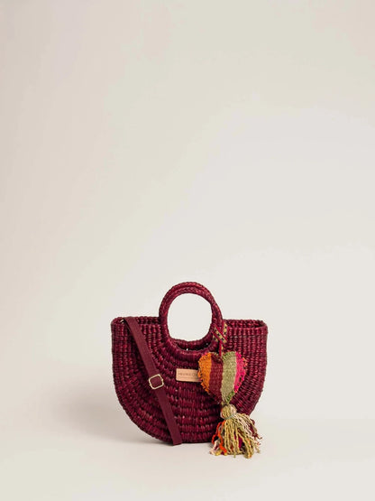 The Fiesta Crossbody - Burgundy