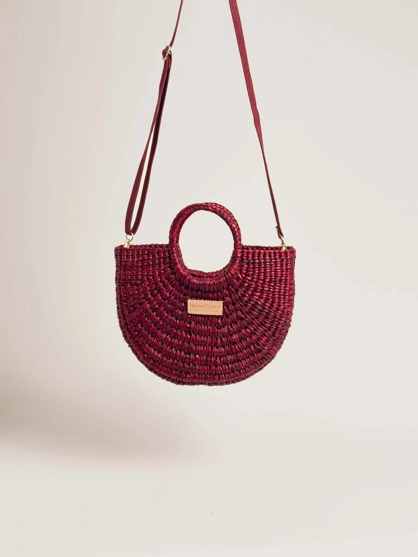 The Fiesta Crossbody - Burgundy