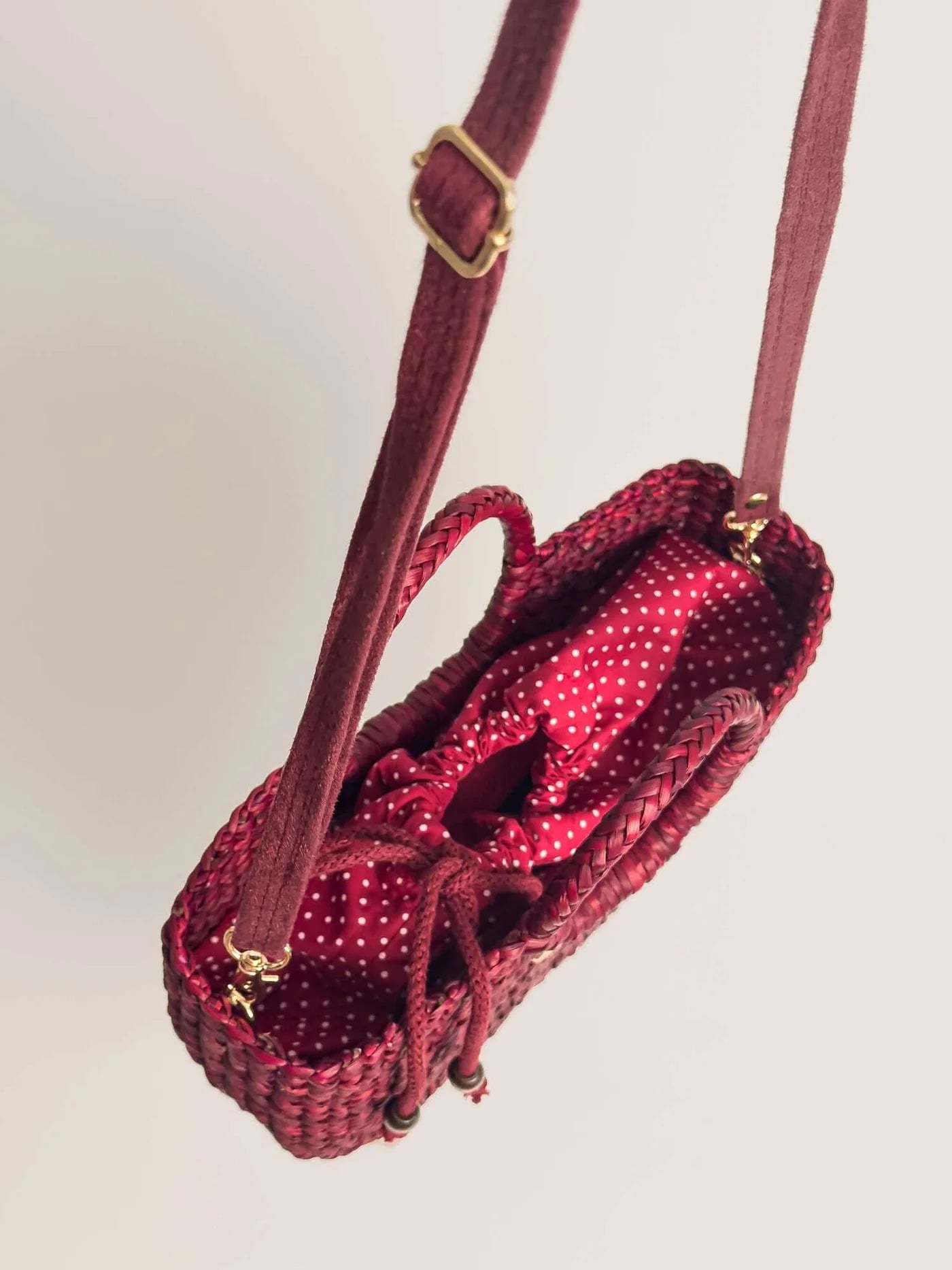 The Fiesta Crossbody - Burgundy