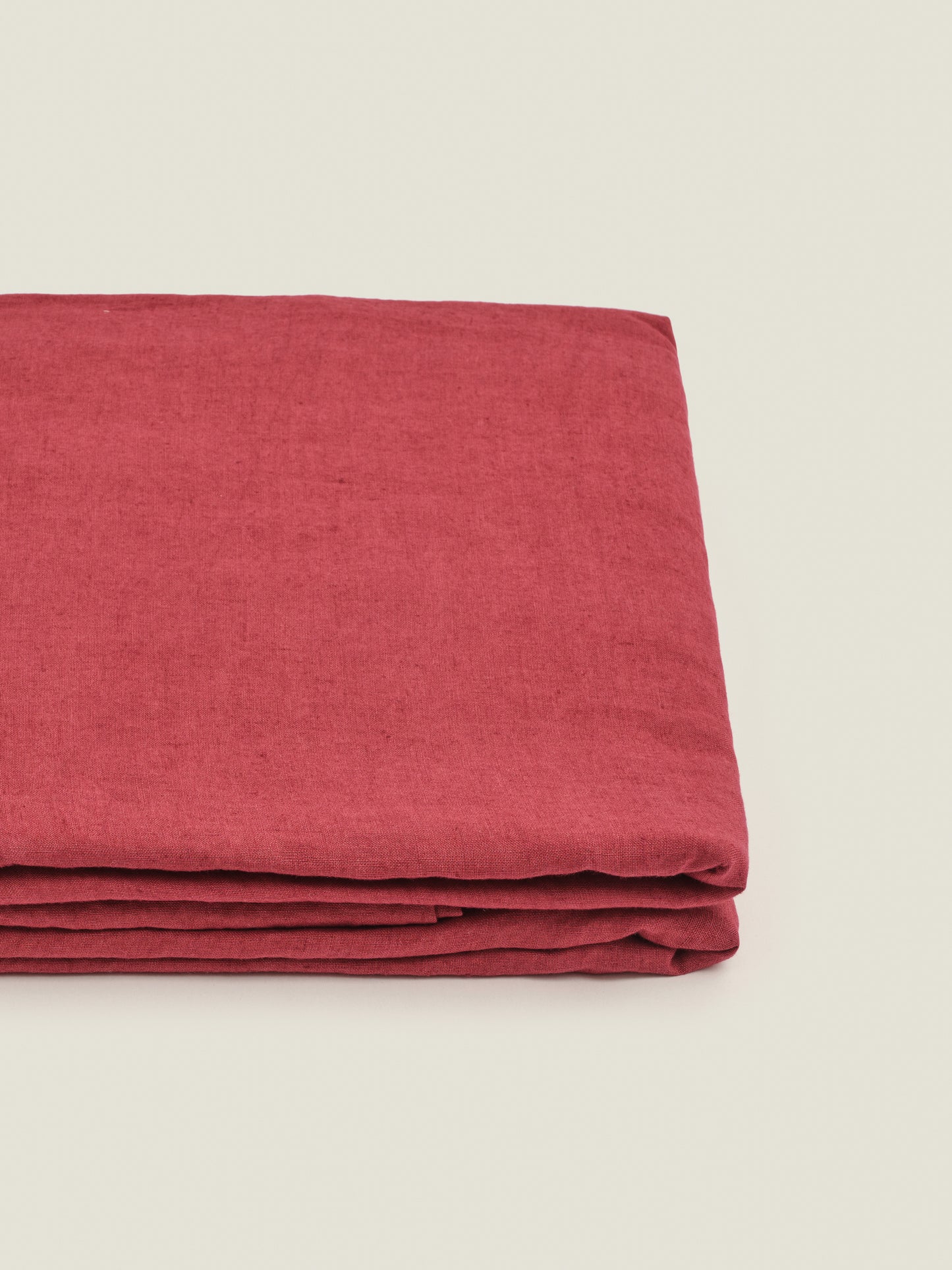 100% Linen Tablecloth in Pinot