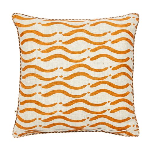 Cushion Dashes Tan 50cm