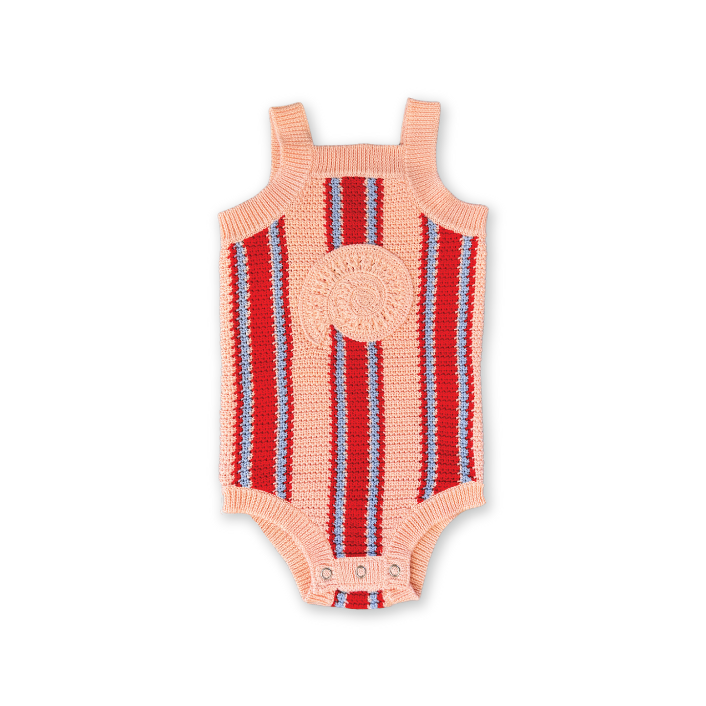 Island Stripe Shell Singletsuit