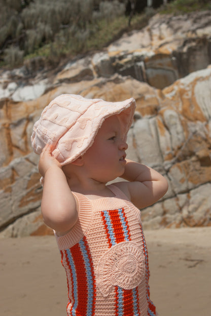 Island Stripe Shell Singletsuit