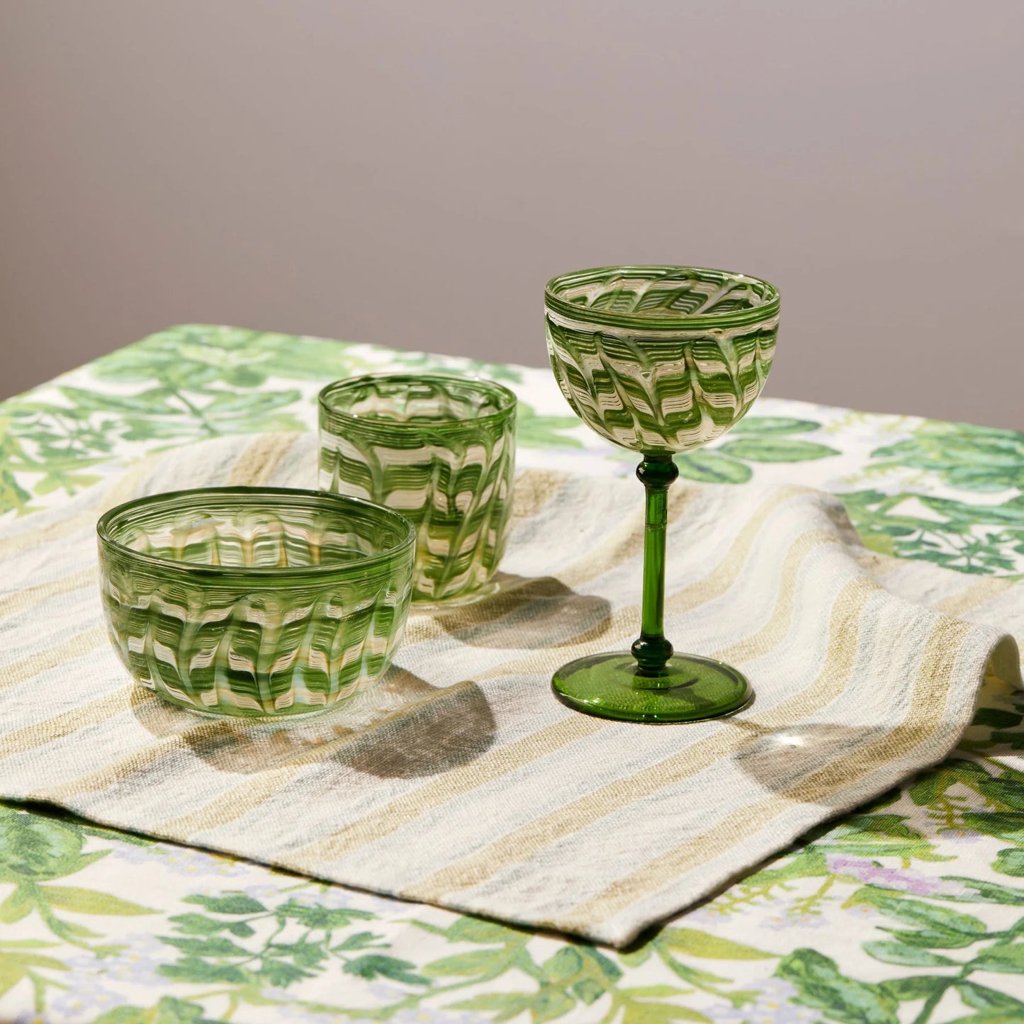 Watercolour Green Tumblers