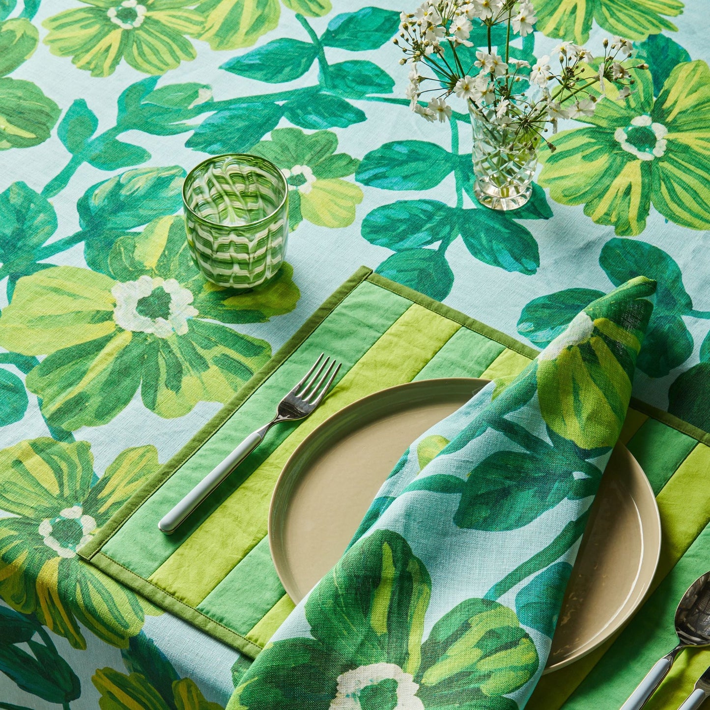 Watercolour Green Tumblers