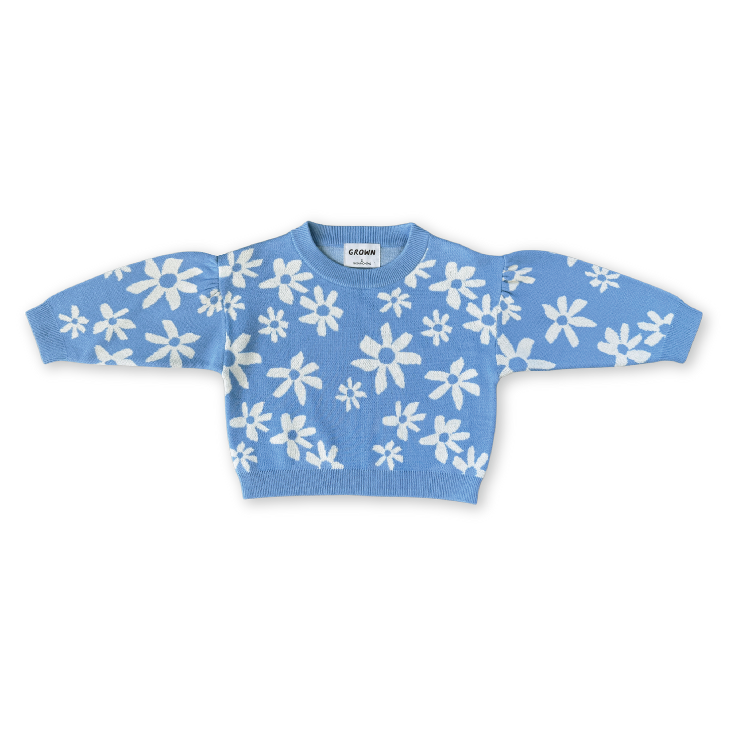Organic Wild Flower Knit Pull Over
