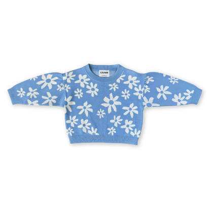 Organic Wild Flower Knit Pull Over