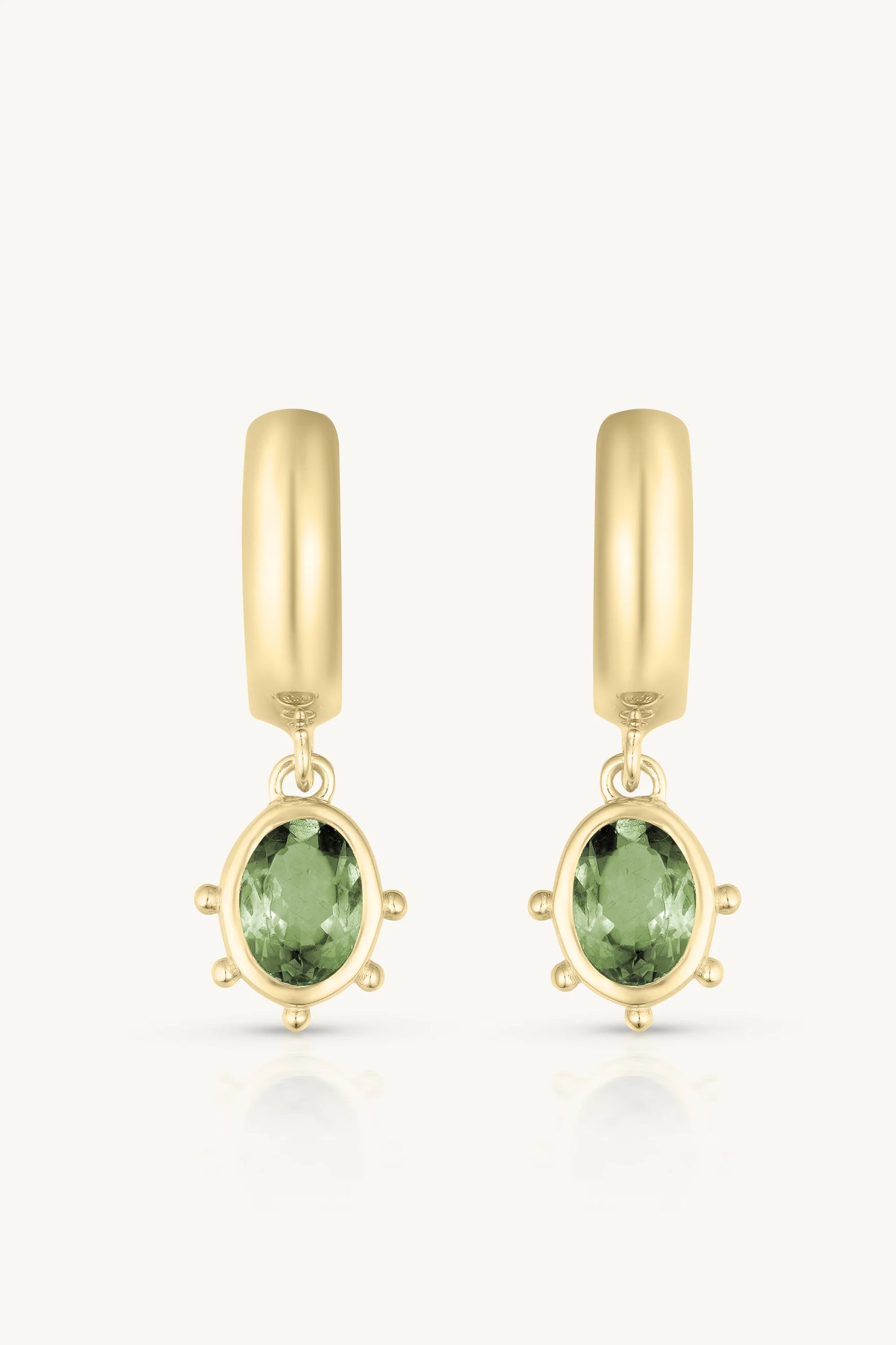 Gia Apatite Gold Huggies