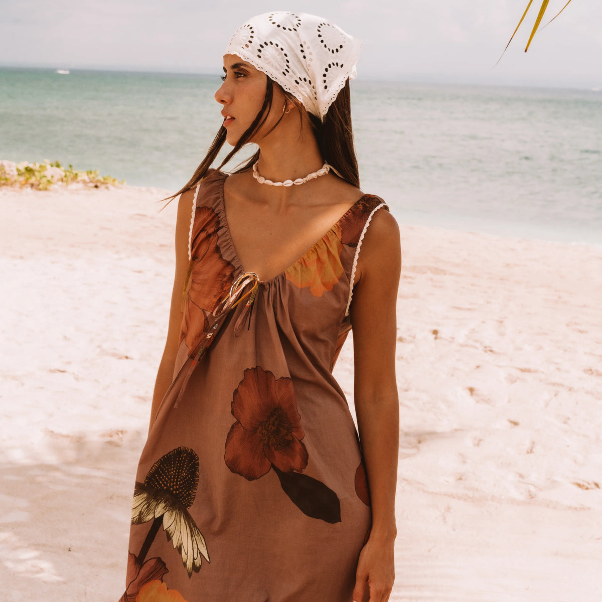 Glades Midi Dress - Cedar