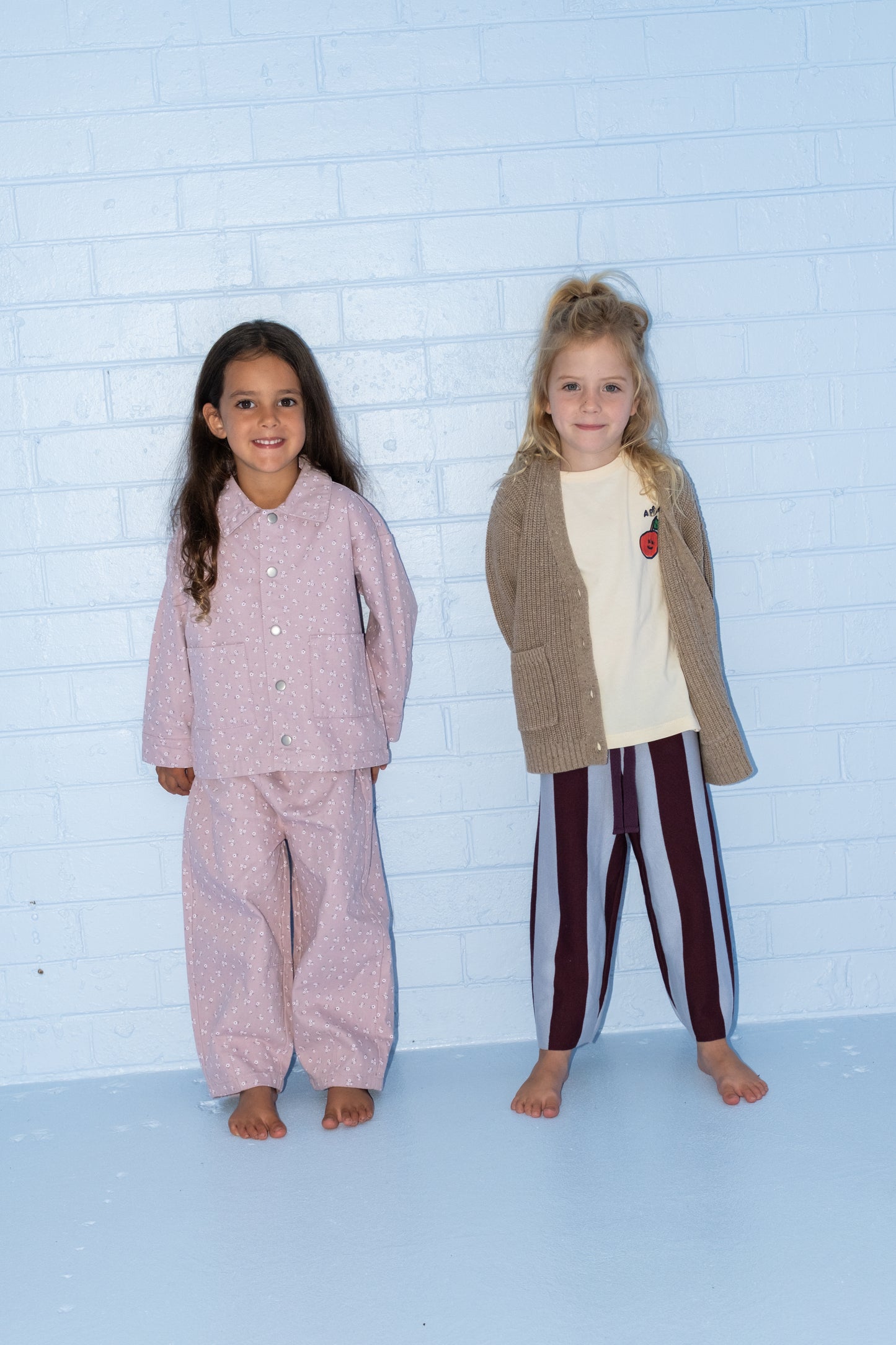Organic Speckle Knit Cardigan - Oatmilk