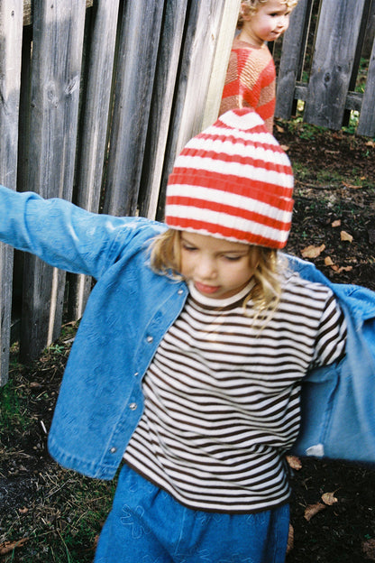 Organic Starlight Embroidery Denim Shirt