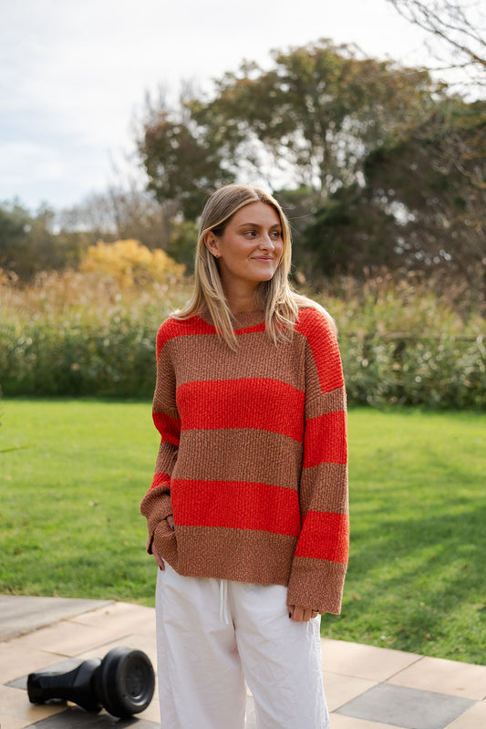 Ladies Organic Knit Pull Over ~ Earth + Sauce