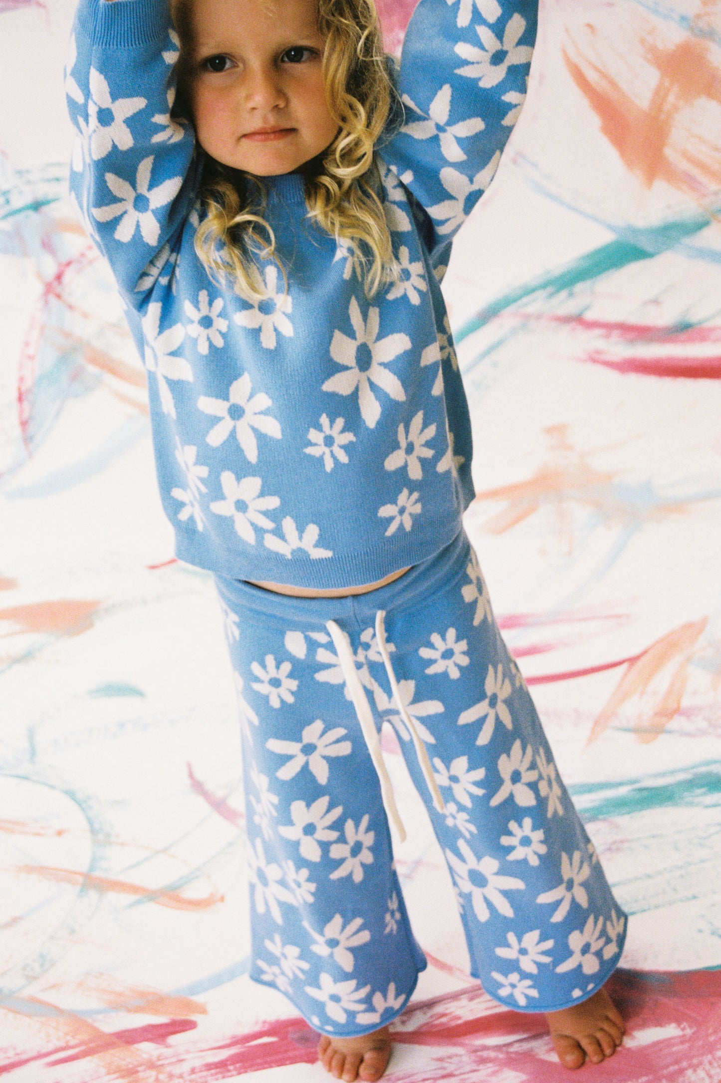 Organic Wild Flower Knit Pant