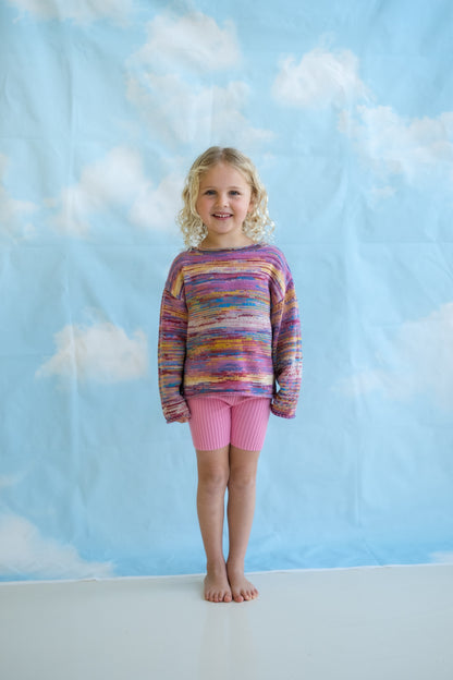 Knitted Pullover Rainbow