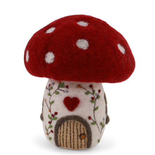 Mushroom House Decoration Big