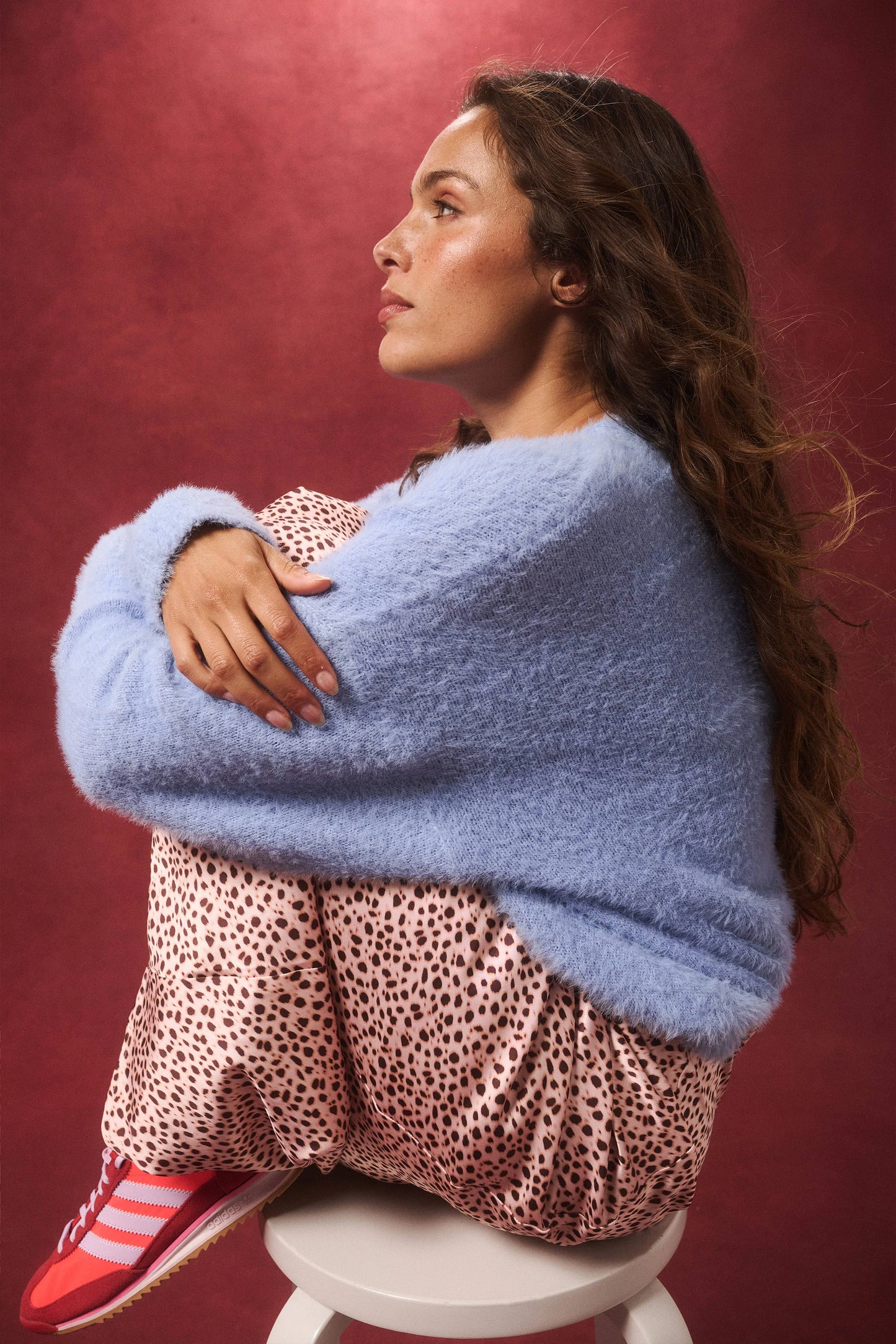 Ayla Knit Sweater- Anchor