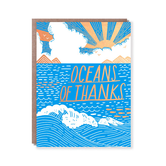 Oceans Of Thanks Card