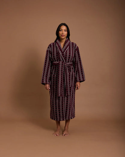 Velour Robe ~ Blackberry