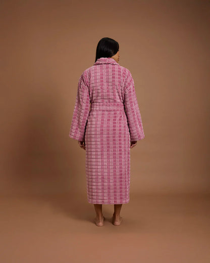 Velour Robe ~ Fig
