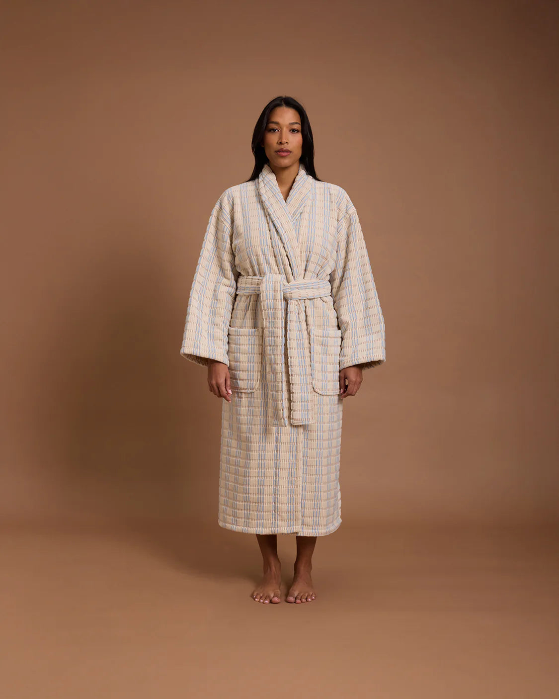Velour Robe ~ Sandstone