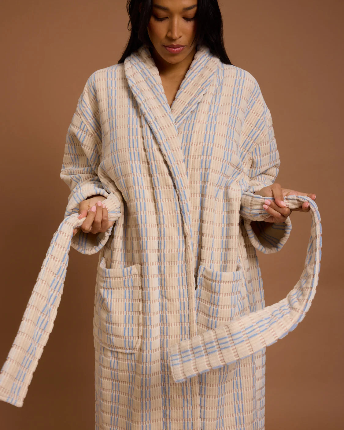 Velour Robe ~ Sandstone