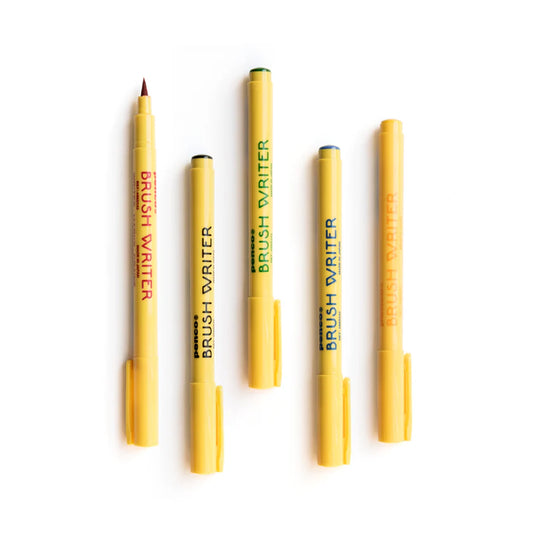 Brush Writer Pen Set of 5
