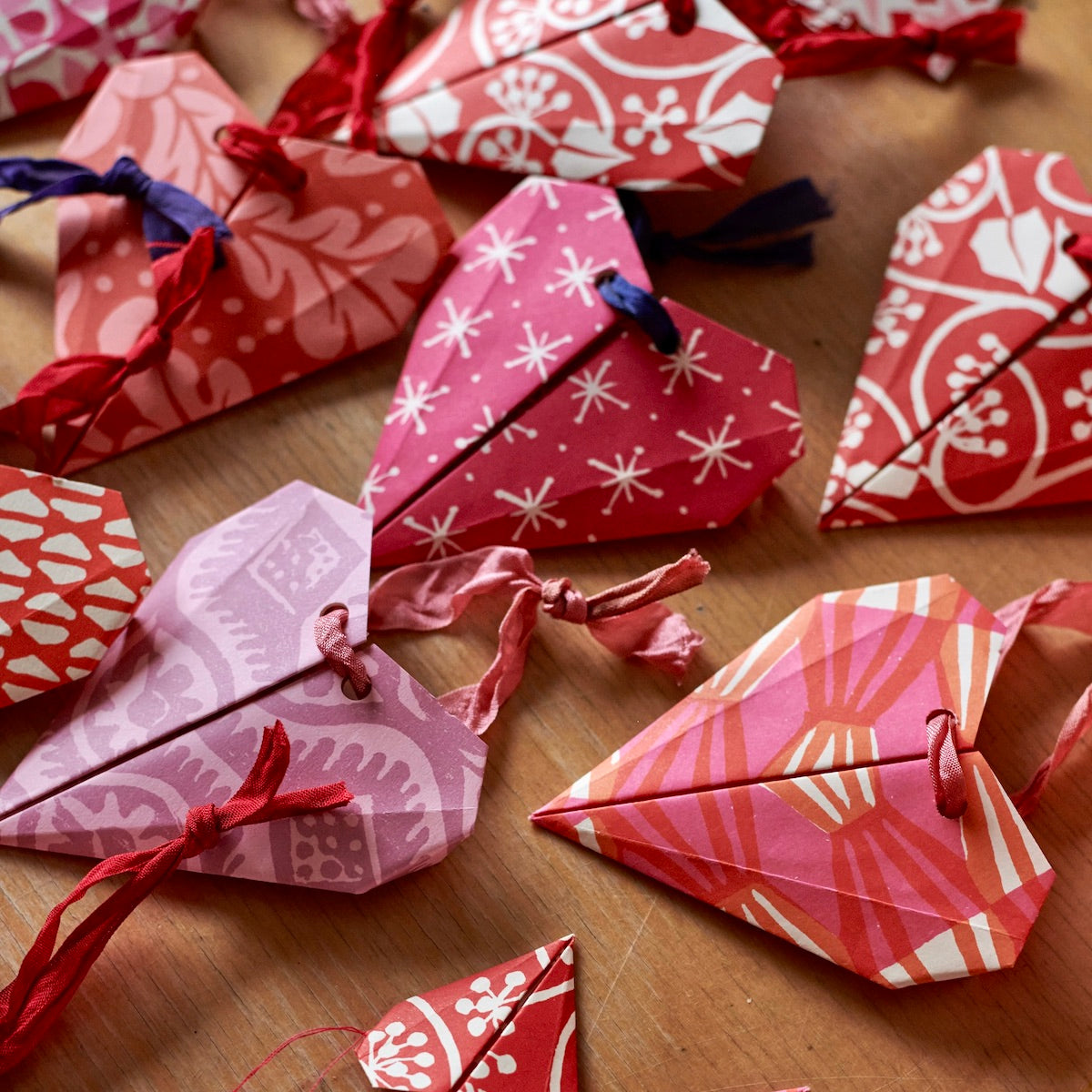 Origami Heart Bunting Kit