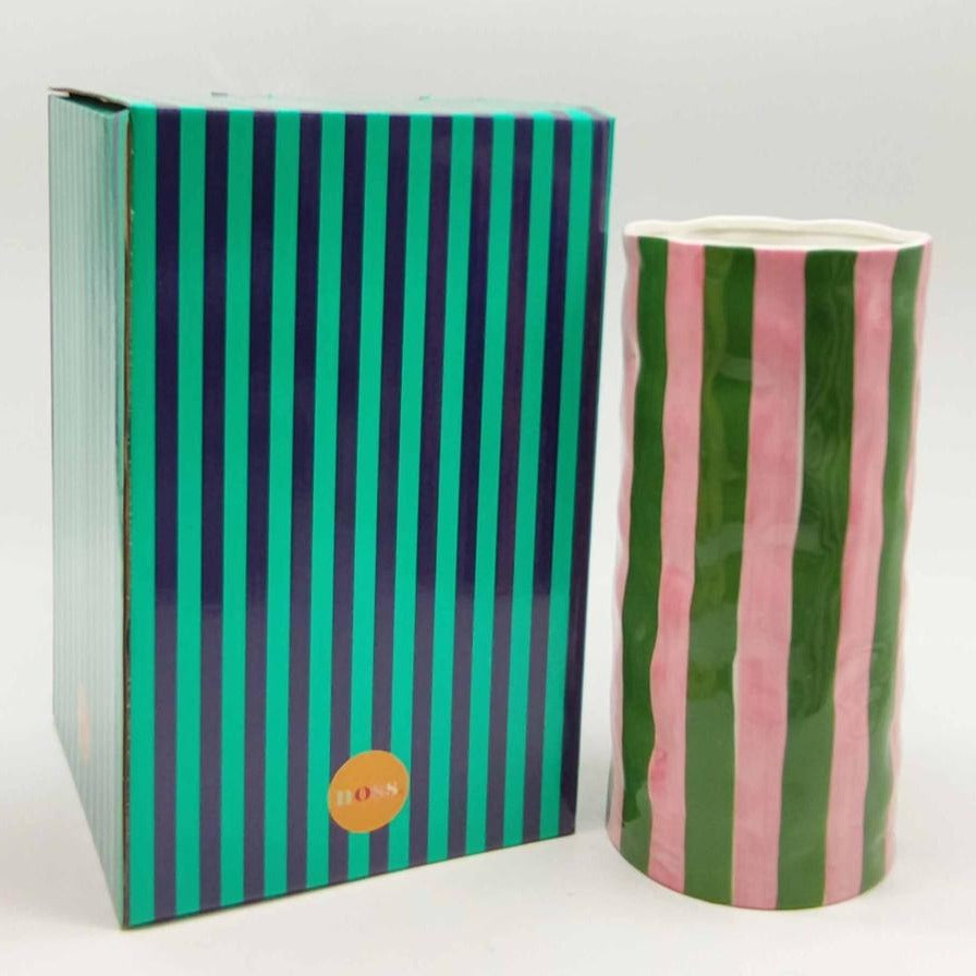 Large Stripe Vase