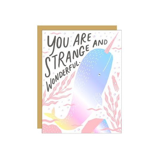 Wonderful Narwhal Card