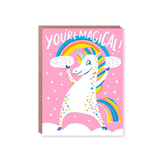 Magical Unicorn Card