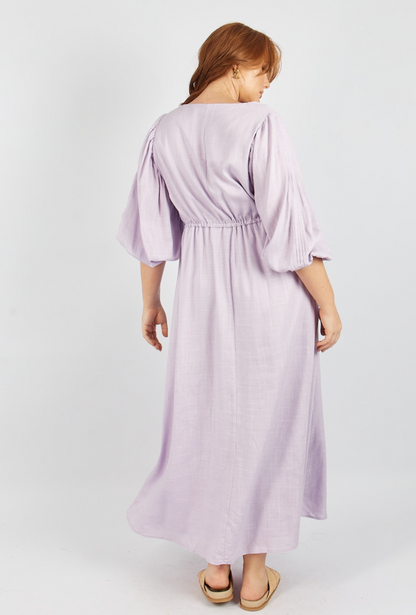 Cameo Maxi Dress Lilac