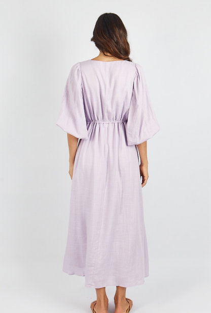 Cameo Maxi Dress Lilac