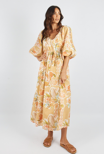Cameo yellow cheap dress