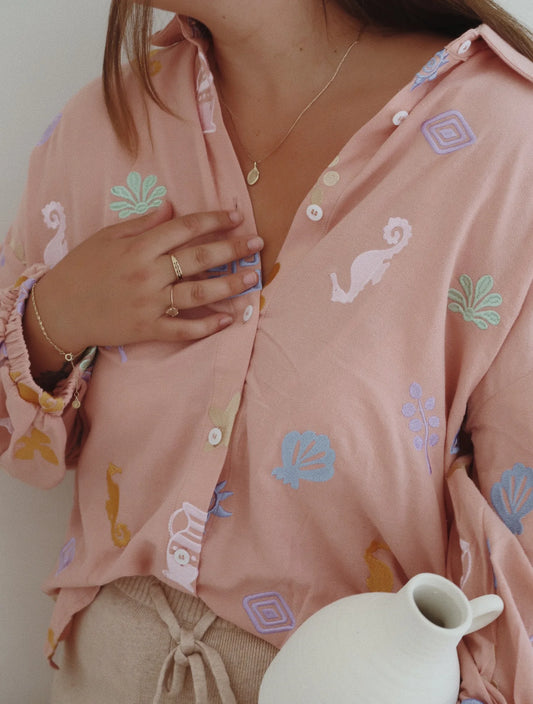 Sandy Embroidered Shirt