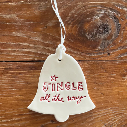 Jingle All the Way Christmas Ornament