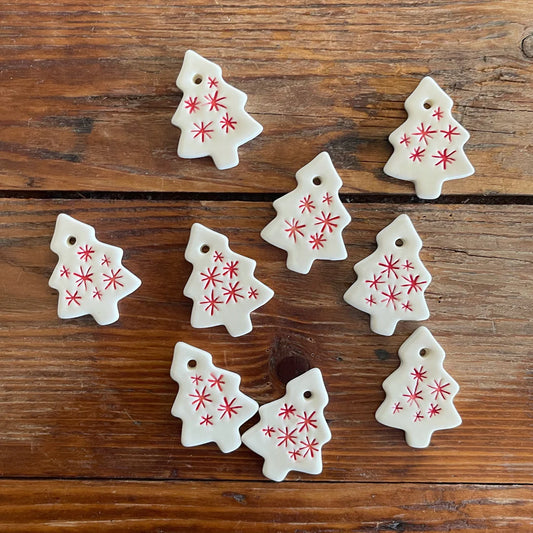 Mini Christmas Tree Gift Tag