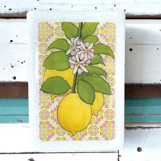 Meg's Eureka Lemon Medi Art Tile