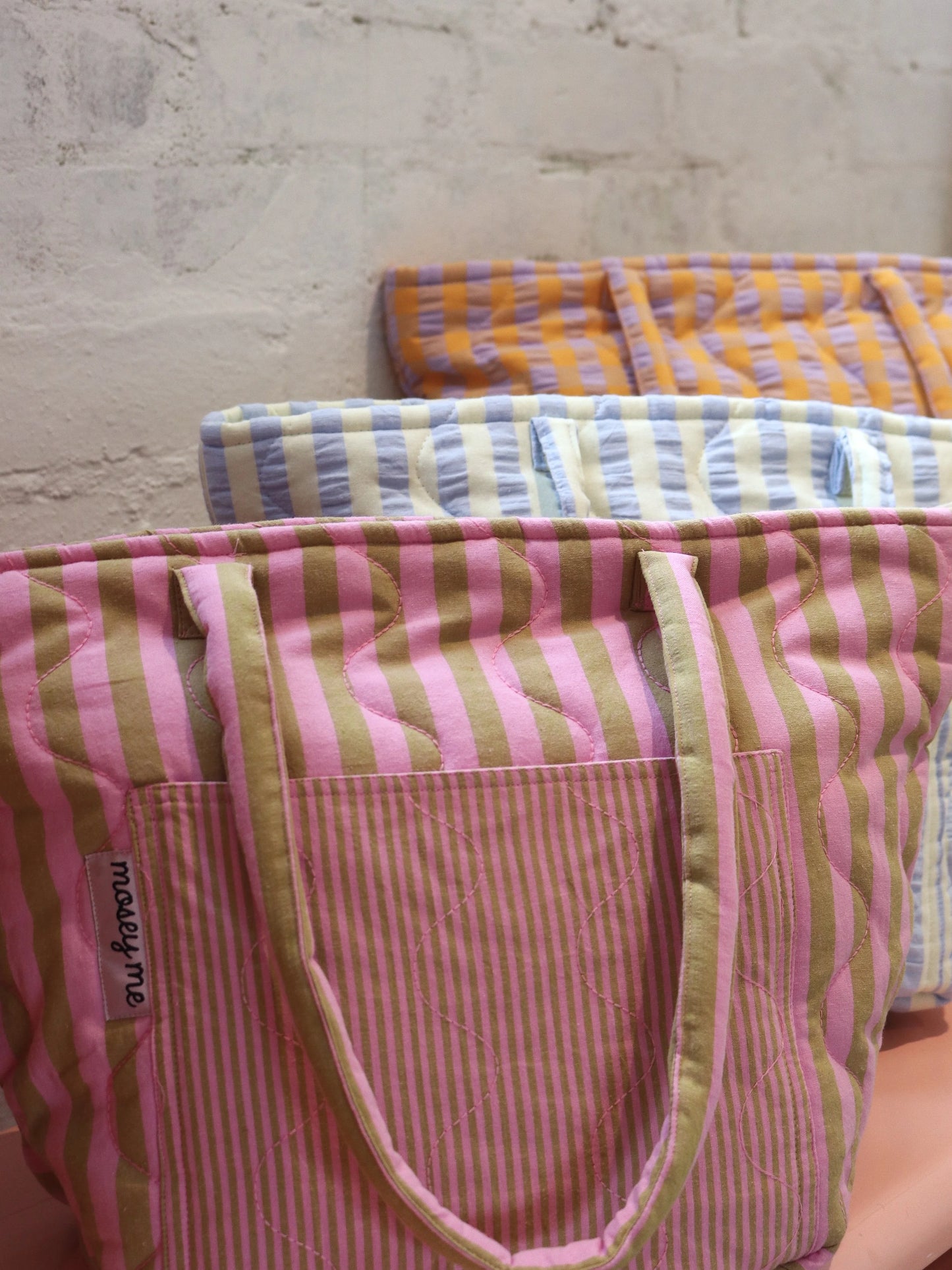 Lilac Sprout Quilted Bag