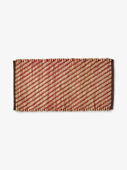 Frida Jute Mat Pink