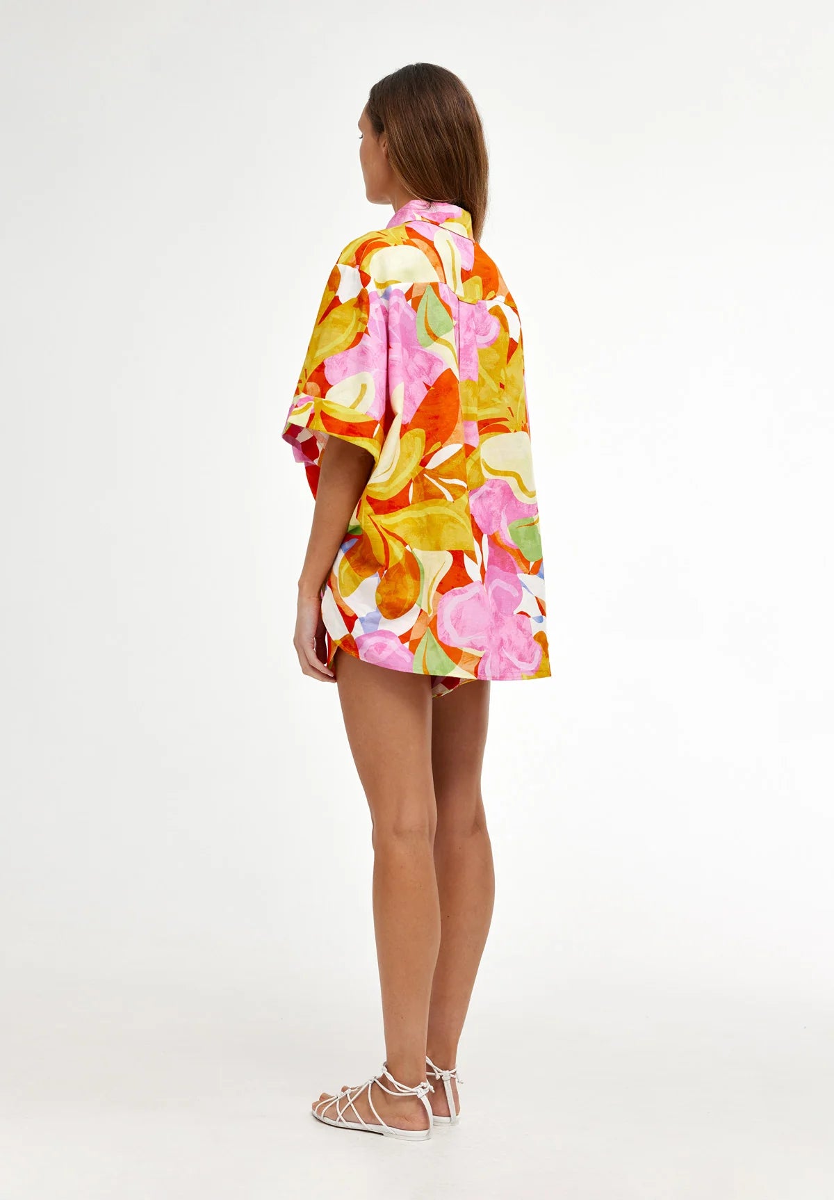 Juniper Shirt Capri Abstract