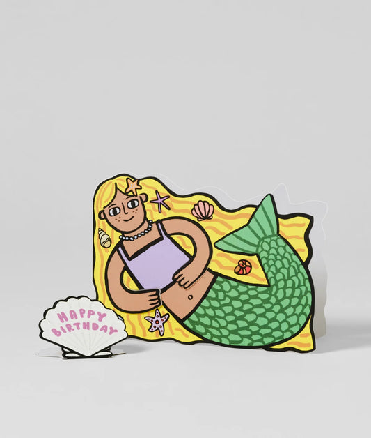 Mermaid with Mini Card