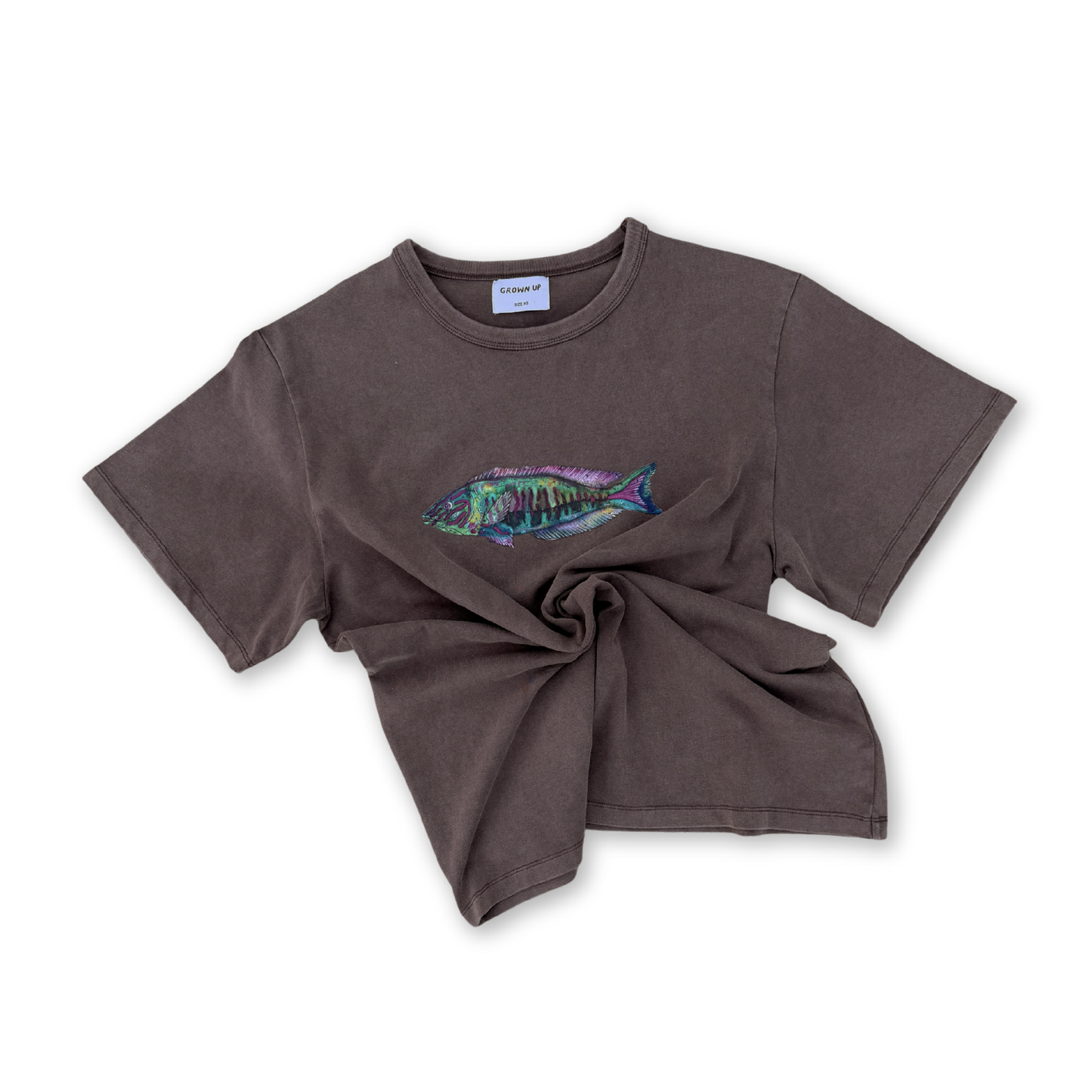 Parrot Fish Tee - Dune