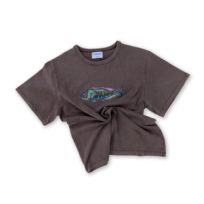 Parrot Fish Tee - Dune