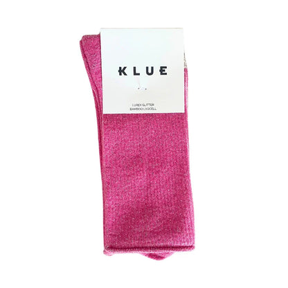 Glitter Lurex Socks | FUCHSIA